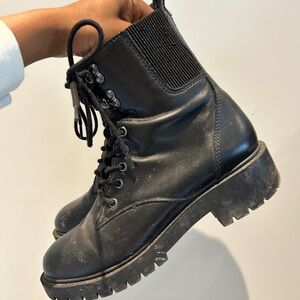 Steve Madden Lace-Up Boots
